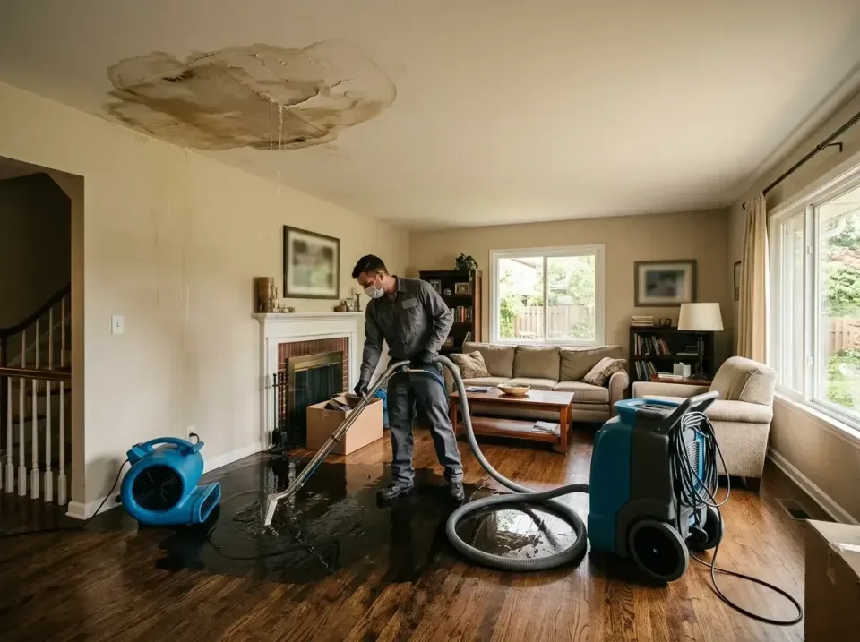 attic-pipe-burst-ceiling-drip-008 — frequently asked questions, Water Damage Restoration & Carpet Care in Frederickson, WA